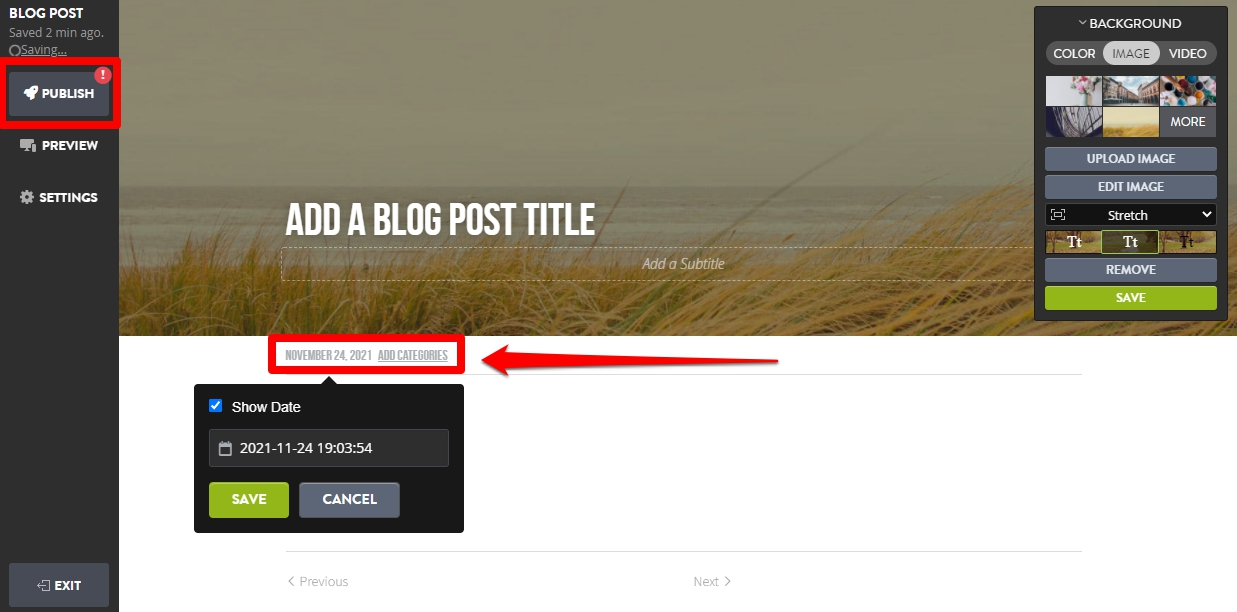 Add a blog Add a blog
